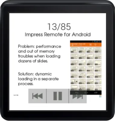 Impress Remote android App screenshot 2