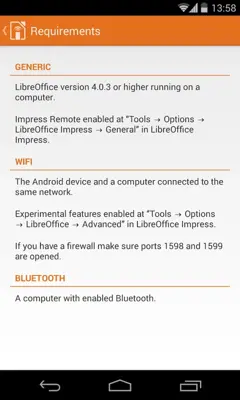 Impress Remote android App screenshot 7